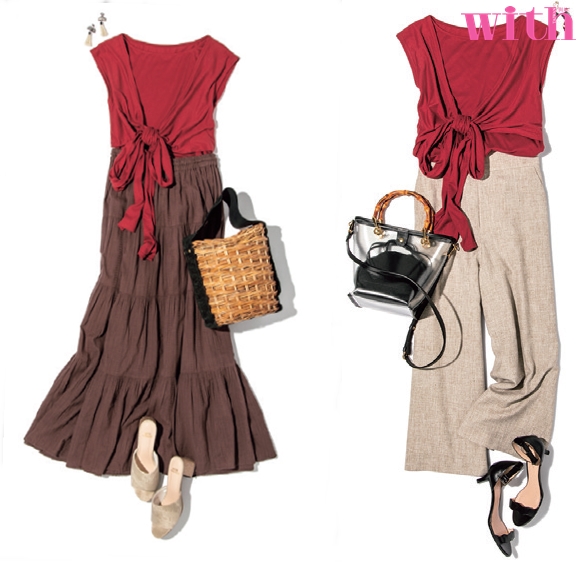 穿上新鮮的夏季咖啡色長裙前往海邊或度假村吧！