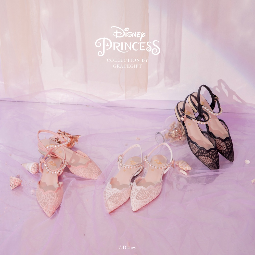 迪士尼 小美人魚 控看過來！Ariel 30週年超夢幻紀念款珍珠包、珍珠繫帶尖頭鞋上市 04