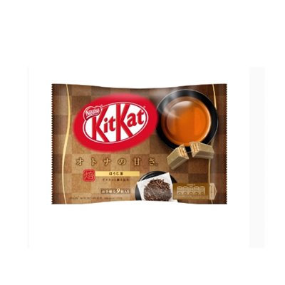 日本藥妝店必買TOP.2，Kit Kat オトナの甘さ 焙茶口味
